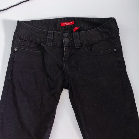 Guess Jeans Daredevil skinny leg stretch black women's size 26 - Picture 2 of 10